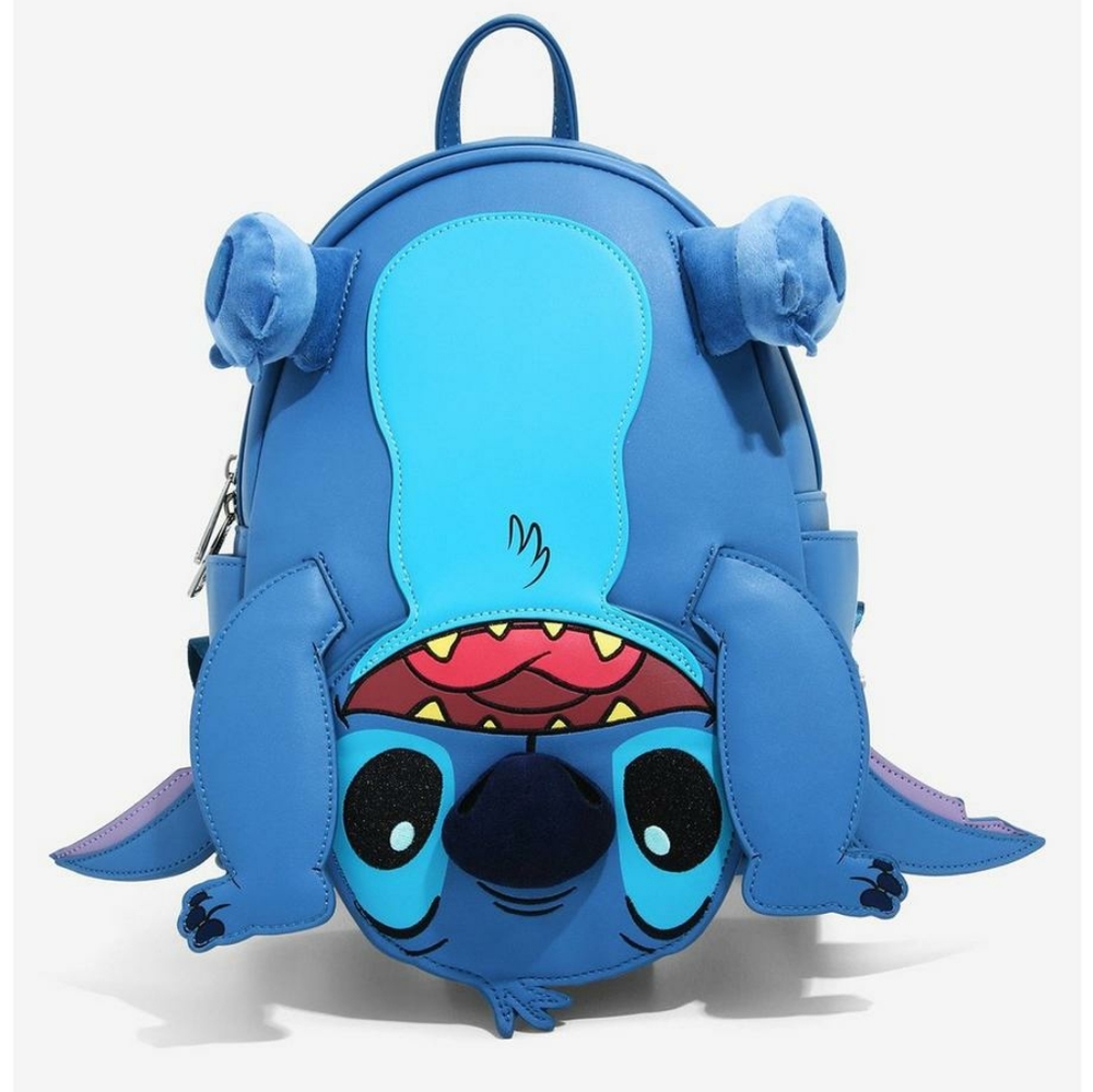 Loungefly Lilo and Stitch upside-down mini backpack